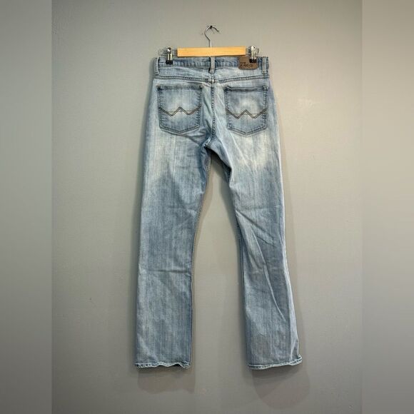 Men’s Wrangler Straight Fit Flex Jeans Size 29x32 VGUC - Picture 2 of 4